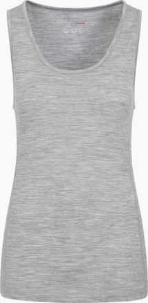 Mountain Warehouse Womens Mountain Warehouse Womens/Ladies Merino Wool Cami Vest Top - Grey - Size: 4