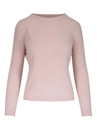 D.exterior Trui met geometrisch patroon - Roze