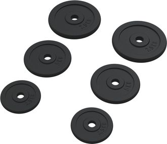 vidaXL Discos De Pesas De Hierro Fundido 6 Piezas 30 Kg Vidaxl