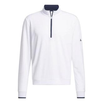 adidas Lightweight Half-Zip Top Asia Sizing White IU4505