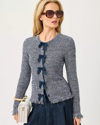 Lilly Pulitzer Kelso Bow Cardigan