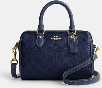 Coach Mini Rowan Crossbody Bag In Signature Canvas