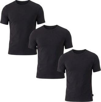 HUGO BOSS T-Shirt RN 3P Bamboo - Heren - T-shirts - Zwart - M - Bamboe - Tops