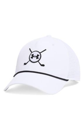 Under Armour Drive Rope Snapback Golf Cap in 102 White at Nordstrom