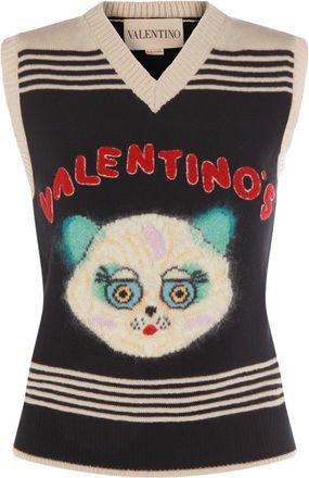 Valentino Sweaters Nero/Multi-Donna