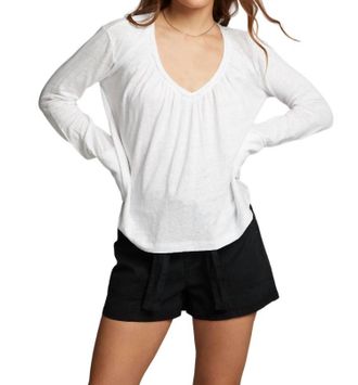 Chaser Warren Blouse In White