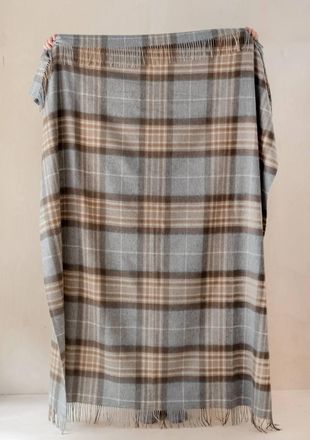 TBCo Lambswool Blanket In Mackellar Tartan