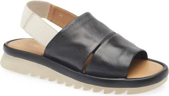 The Flexx Womens Wave Too Napa Sandal In Black