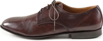 Alexander Hotto Polyester Sneaker Glamour Bruin Vetersluiting - Heren - Nette schoenen - Bruin - 42 1/2 EU - Polyester - Schoenen
