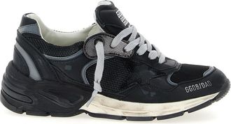 Golden Goose Black Lace Up Sneakers
