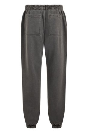 Represent Mens Track Pants Washed Black Cotton