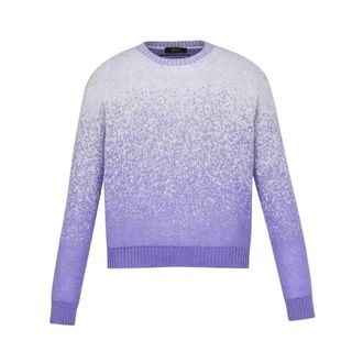 MCM Cowboy Mohair Jumper - female - MCM - Round-neck Knitwear - Purple - S - Knitwear