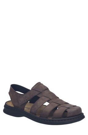 Josef Seibel Max 74 Fisherman Sandal in Mocca at Nordstrom, Size 11-11.5Us