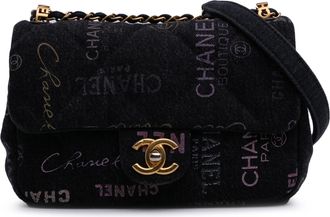 Chanel Classic Flap Denim Schoudertas