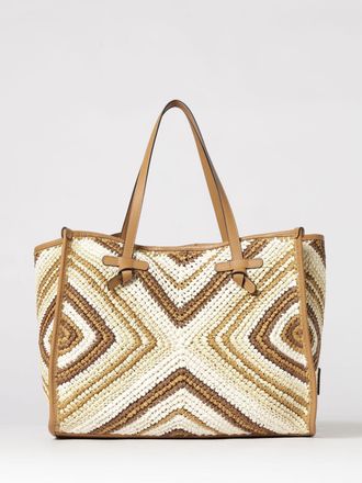 Gianni Chiarini Borsa Marcella Gianni Chiarini in rafia intrecciata e pelle