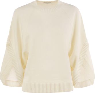 Max Mara Ampex Wool And Cashmere Over Sweater