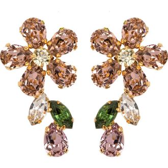 Jennifer Behr Odelia Drop Earrings in Vintage Rose at Nordstrom