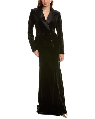Tadashi Shoji Peplum Gown