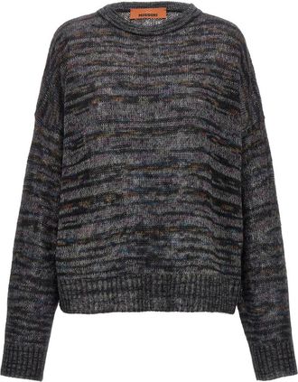 Missoni Round-neck Knitwear, female, Multicolor, XS, Crewneck Pullover