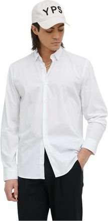 Bruuns Bazaar Heren, Overhemden, Wit, Maat: XL