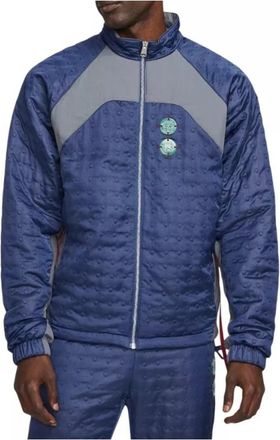 Nike Jordan Woven Jacket - Heren - Outdoorjassen - Blauw - XL - Polyester - Fitness
