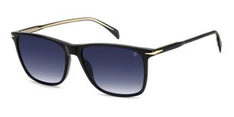David Beckham DB 1219/S 807/08 Mens Sunglasses Black Size 57