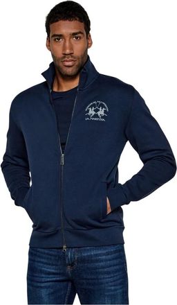 La Martina Giacca in semi-pile - - Sweatshirts & Hoodies - Uomo - Blu - XL