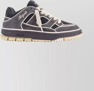 Axel Arigato low-top suede sneakers featuring logo detail