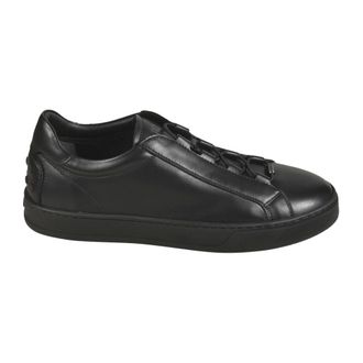 Tod's Tods, Sneakers, male, Black, Size: 11 1/2 US Leather Sneakers