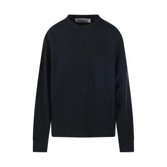 Golden Goose Sweatshirts, female, Black, Size: XS Boxi Sweatshirt Logo Patch