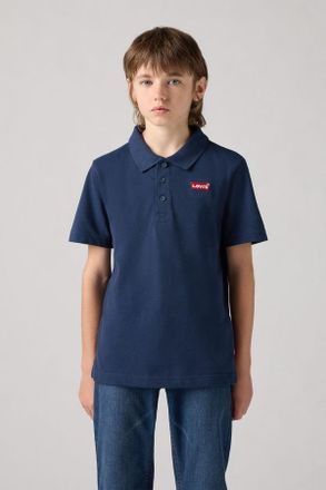Levi's Polo con logo Batwing per teenager - Uomo - 10A - Blu / Dress Blues