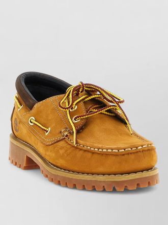 Timberland leather boat shoes