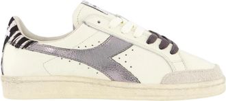 Diadora Safari Prestige Dames Schoenen - Dames - Sneakers - Wit - 37 EU - Schoenen