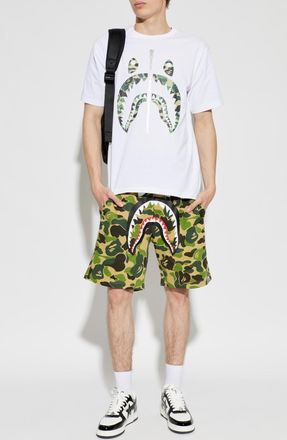 A Bathing Ape T-shirt With Print, Mens, White