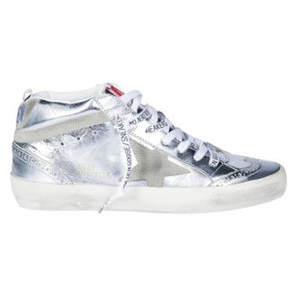 Golden Goose MID Star Laminated Upper AND Spur Suede Star AND Wave - female - Golden Goose - Sneakers - Gray - 3 UK - Shoes