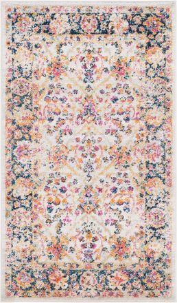 Safavieh Alfombra beige/azul marino 122 x 183 cm