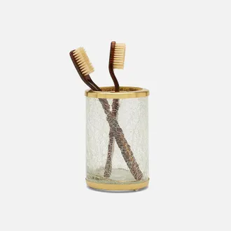 Frontgate Pomaria Countertop Collection By Pigeon & Poodle - Large Canister - Frontgate