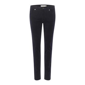 Inwear Dark Blue Corduroy Slim Fit Jeans - female - InWear - Skinny Fit Jeans - Blue - W32 - Jeans