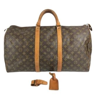 Louis Vuitton Pre-owned Boston Bag - unisex - Louis Vuitton Vintage - Vintage Weekend Bags - Brown - ONE SIZE - Pre-owned