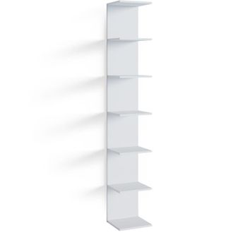 Vicco Estante De Pared Paolo, Blanco, 30 X 190 Cm Vicco