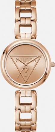 Guess Rose Gold-Tone Triangle Analog Watch