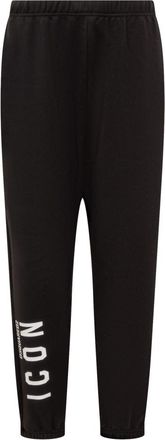 Dsquared2 Black Tapered Joggers Pants