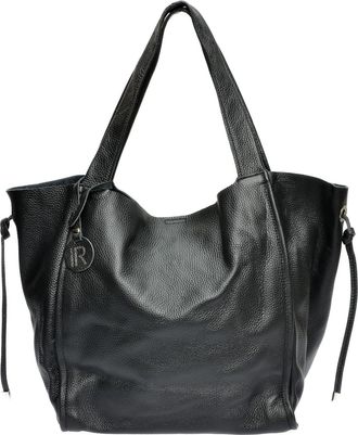 Isabella Rhea ZWART Rundleer Tas