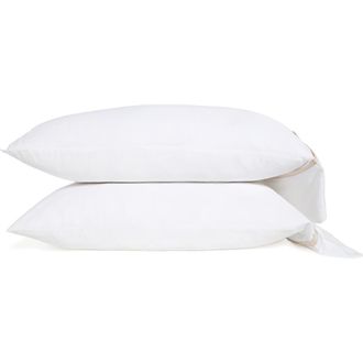 Pom Pom at Home Langston Set of 2 Sateen Pillowcases in Sand at Nordstrom, Size King