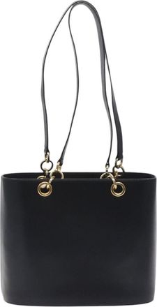 Ferragamo Vintage Tote Bag Leather Leather Tote Bag Bag (Pre-Owned)