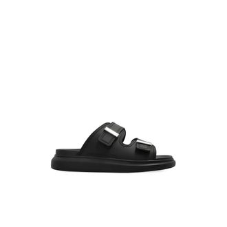 Alexander McQueen Hybrid Slide - male - Alexander McQueen - Sliders - Black - 10 1/2 UK - Shoes