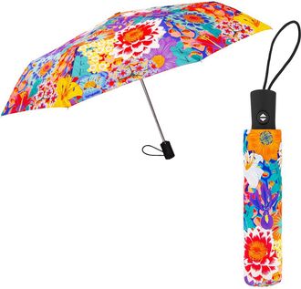 Pylones Automatic Folding Umbrella - Bouquet, Multicoloured
