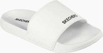 Skechers Mens Pool Sliders - Multi/White - Size: 6 39.5