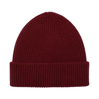 Le Bonnet Beanie - Dames - Hoeden - Rood - ONE Size - Wol - Accessoires