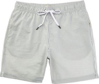 Onia Classic Seersucker Swim Short